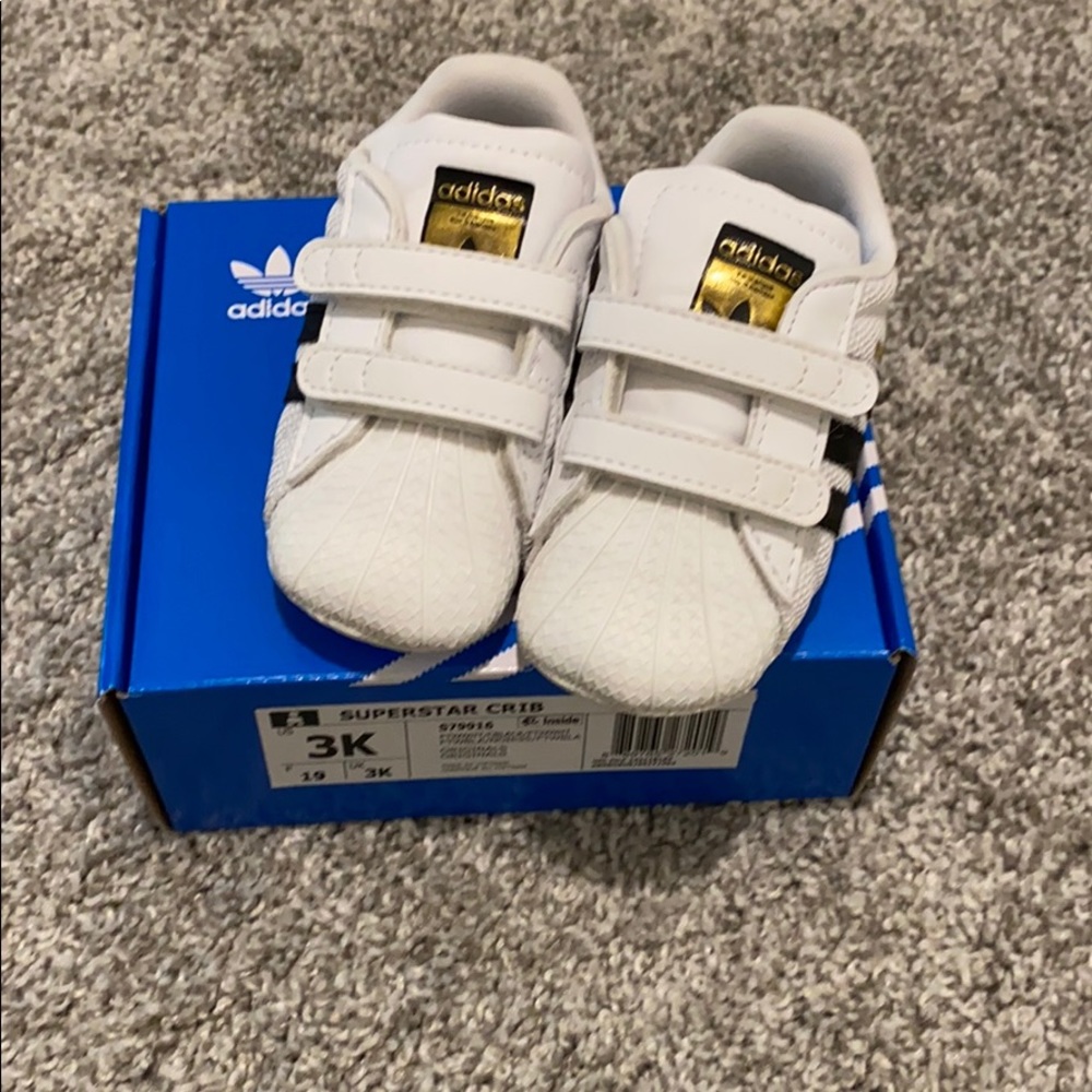 Baby Adidas crib shoes